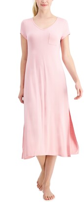 Alfani Ultra-Soft Long Sleepshirt Nightgown, Created for Macy's - ShopStyle