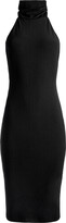 Thumbnail for your product : Alice + Olivia Nida High Neck Open Back Dress