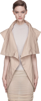 Thumbnail for your product : Rick Owens Nude Twill Winged Carapace Jacket