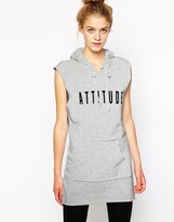 Thumbnail for your product : Vila Hooded Sleeveless Sweat Dress
