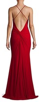 Thumbnail for your product : Faviana Jersey Twist-Back Gown