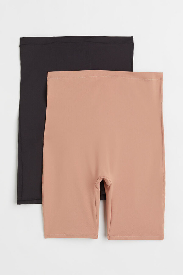H&M Synthetik Schlupfshorts aus Twill in Orange Damen Bekleidung Kurze Hosen Mini Shorts 