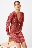 Thumbnail for your product : French Connection Adelma Devore Leopard Print Dress