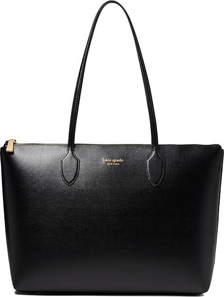 Kate Spade Staci Dome Saffiano Leather Crossbody Bag Purse Handbag (Black):  Handbags