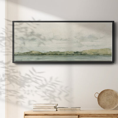 Winston Porter Riverside Views I - Floater Frame Print on Canvas