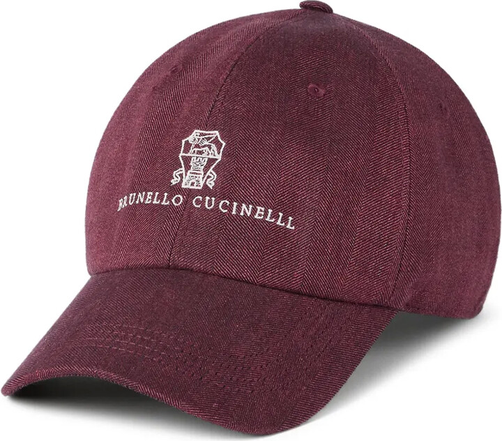 Brunello Cucinelli Embroidered-Logo Baseball Cap