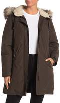 Thumbnail for your product : Vince Camuto Faux Fur Hood Lined & Trim Down Parka