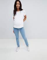 Thumbnail for your product : Mama Licious Mama.licious Mamalicious Over The Bump Slim Jeans