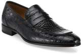 Thumbnail for your product : Mezlan Crocodile Penny Loafers