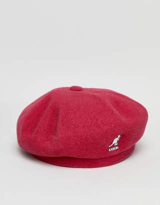 Kangol Wool Jax beret in pink