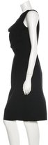 Thumbnail for your product : Oscar de la Renta Wool Cowl Neck Dress