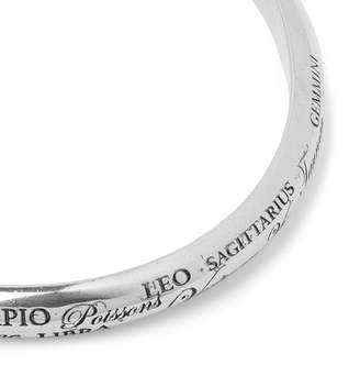 Givenchy Engraved Silver-Tone Cuff