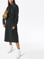 Thumbnail for your product : Bottega Veneta Belted Shift Midi Dress