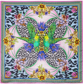 Thumbnail for your product : Matthew Williamson Blossom DNA printed silk scarf