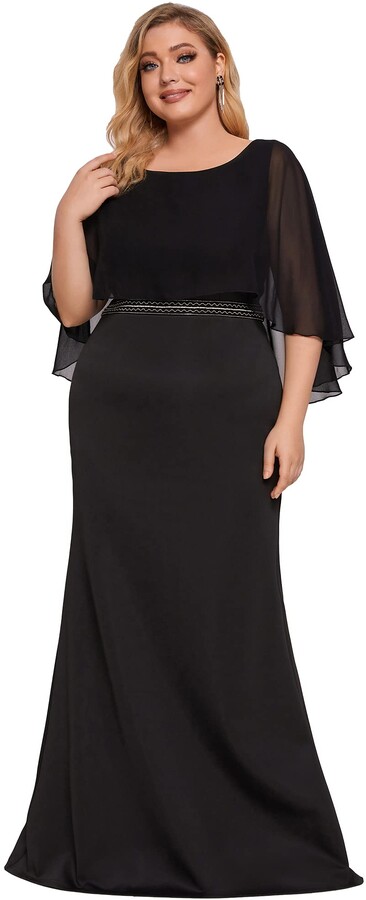extended plus size formal dresses