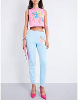 Thumbnail for your product : Moschino My Little Pony cotton-blend jogging bottoms