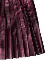 Thumbnail for your product : House of Holland Pleated Leather Skirt
