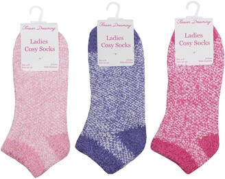 fleece trainer socks