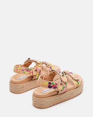 ★Steve Madden★新作★大人気★BIGMONA FLORAL MULTI★サンダル BIGMONA Bright Multi Platform Sandals | Women's Designer