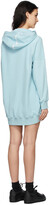 Thumbnail for your product : Moschino Blue Fleece Inside Out Label Dress