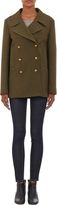 Thumbnail for your product : Barneys New York Solid Peacoat-Green