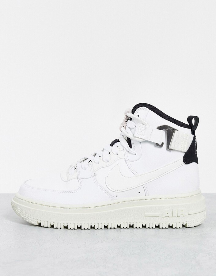 Nike Air Force 1 High Utility 3.0 sneakers in summit white - ShopStyle
