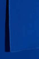 Thumbnail for your product : Roland Mouret Cheveley Cold-shoulder Crepe Gown - Royal blue