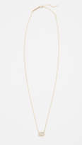 Thumbnail for your product : Chicco Zoe 14k Gold Necklace with Large Emerald Cut Diamond