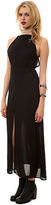 Thumbnail for your product : *MKL Collective The Darkest Hour Maxi Dress in Black