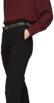 Thumbnail for your product : Valentino Black Fitted Trousers