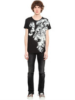 Thumbnail for your product : Roberto Cavalli Lion Printed Cotton Jersey T-Shirt