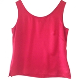 Thumbnail for your product : Escada Red Silk Top
