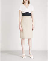 Diane Von Furstenberg Panelled cotton-blend dress