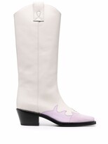 Thumbnail for your product : MSGM Two-Tone Low-Heel Boots