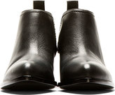 Thumbnail for your product : Alexander Wang Black Notched Heel Kori Ankle Boots