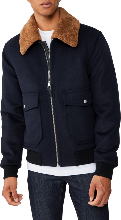mackage shearling