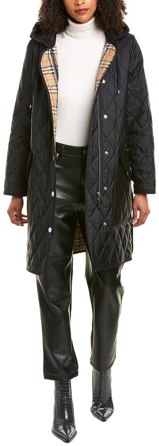 Burberry Diamond Quilted Coat - ShopStyle