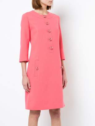 Michael Kors Collection oversize button dress
