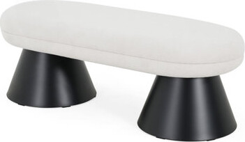 Hokku Designs Versatile Upholstered Dining And Bedroom Bench With High-Density Foam For Comfort And Multi-Functional Use In Various Spaces