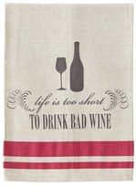 Thumbnail for your product : Shiraleah 'Life Is Too Short' Tea Towel