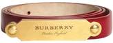 Burberry ceinture à plaque logo 