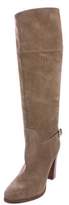Thumbnail for your product : Ralph Lauren Suede Knee-High Boots