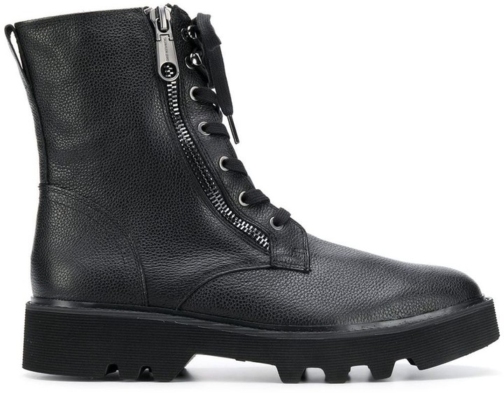 calvin klein men's boots leather