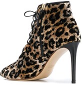 Thumbnail for your product : Francesco Russo Leopard Print Boots