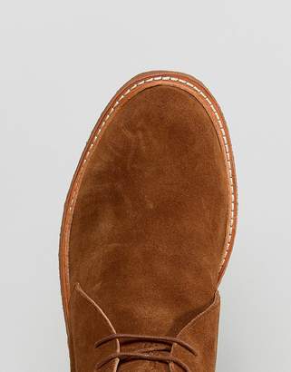 Polo Ralph Lauren Karlyle Chukka Boots Suede In Tan