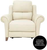 Thumbnail for your product : Siesta Premium Leather Power Recliner Armchair