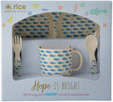 Thumbnail for your product : Rice A/S Whales and Starfish Print Dinner Set
