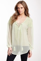 Thumbnail for your product : Gold Hawk Tassel Silk Tunic
