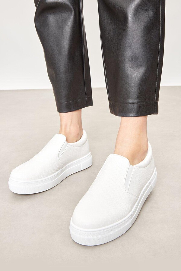flatform slip on trainers