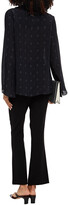 Thumbnail for your product : Camilla Crystal-embellished Printed Silk Crepe De Chine Blouse